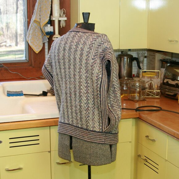 Diane Von Furstenberg Sweater Vest Vintage Women's 90s Top - Picture 2 of 6